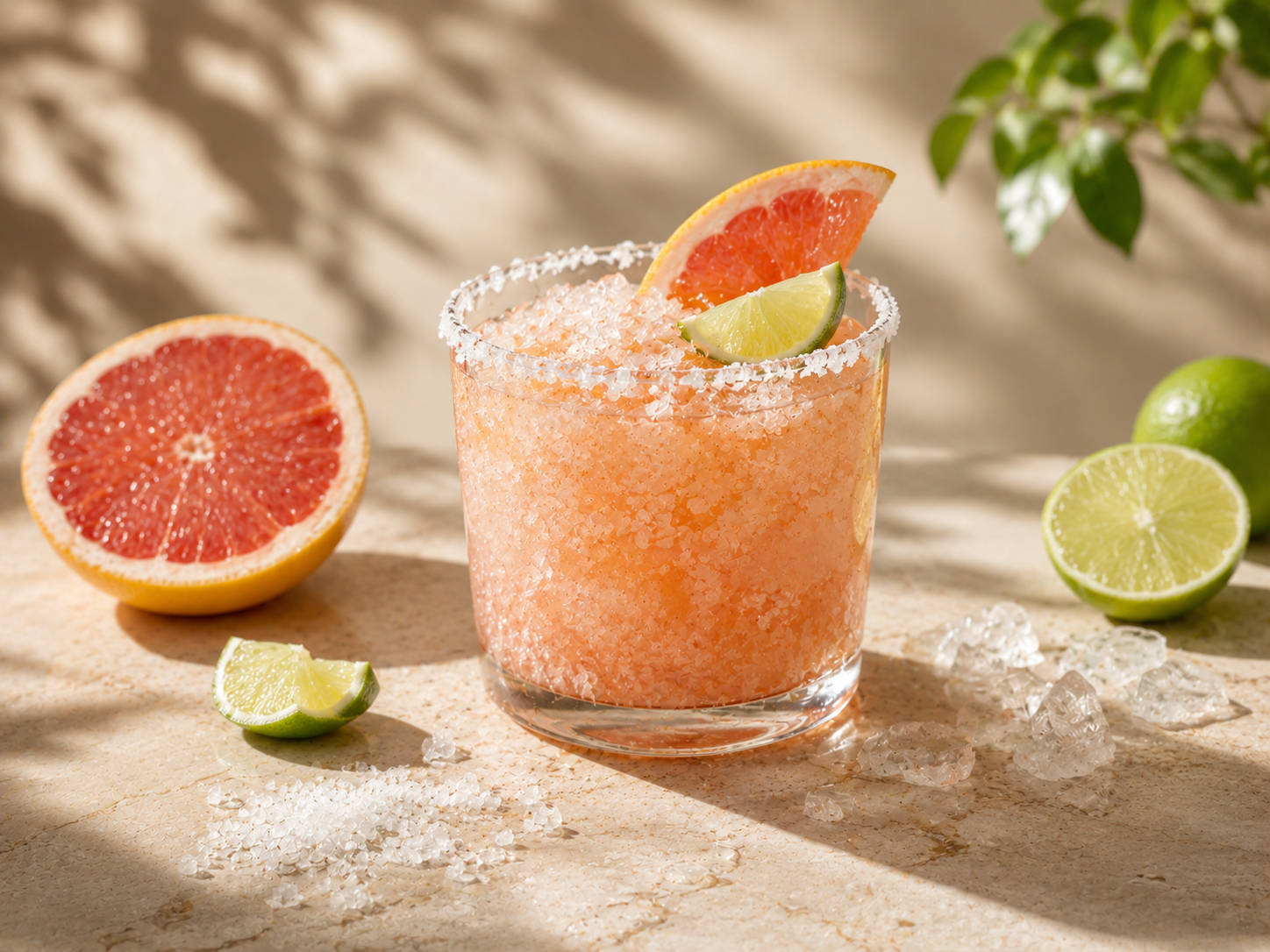 Granité Paloma sans alcool au pamplemousse