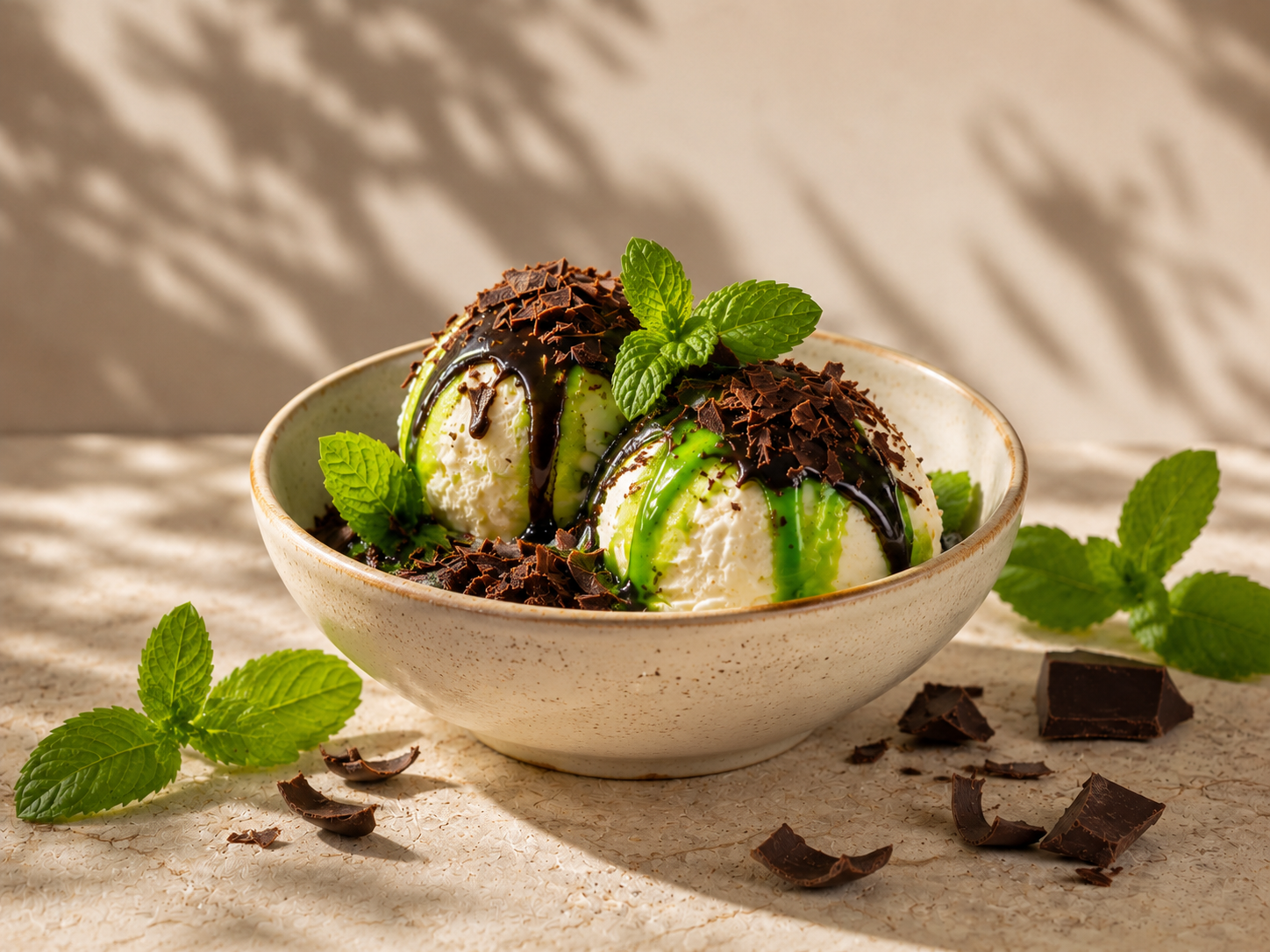 Cocktail Mint Noir à la menthe et cacao sans alcool